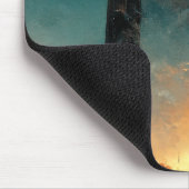 Black Gate Fantasy Sci-Fi Kunst Mousepad (Ecke)