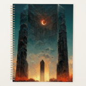 Black Gate Fantasy Sci-Fi Kunst Planer (Vorderseite)