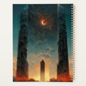 Black Gate Fantasy Sci-Fi Kunst Planer (Rückseite)