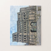 Black Gate (Porta Nigra) in Trier, Deutschland Puzzle (Vertikal)