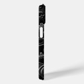 Black Gear Matrix Phone Case (Rückseite / Rechts)