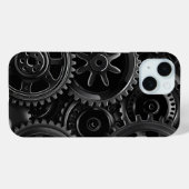 Black Gear Matrix Phone Case (Rückseite (Horizontal))