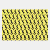 Black Gecko Lizard Geschenkpapier Set (Vorderseite 3)
