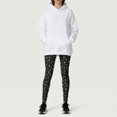 Black Geometric Pattern Leggings