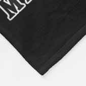 Black German Shepherd American Flag Three Things Y Fleecedecke (Ecke)