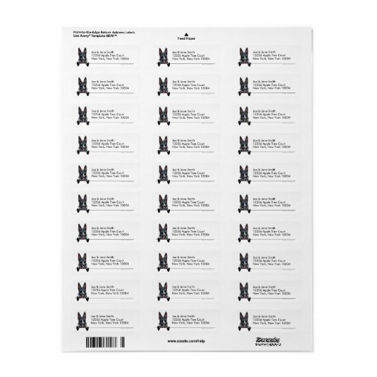 Black German Shepherd Clean & Simple (Vorne)