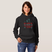 Black German Shepherd Gang Hoodie (Vorne ganz)