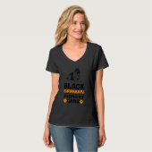 Black German Shepherd Gang T-Shirt (Vorderseite Vollansicht)