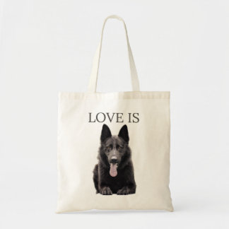 Black German Shepherd Shirt Schäfer TShirt Dog Mam Tragetasche