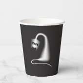 Black ghost cat pappbecher (Rückseite)