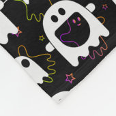 Black Ghost Fleece Blanket (Ecke)