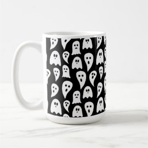 Black Ghost Halloween Kaffeetasse