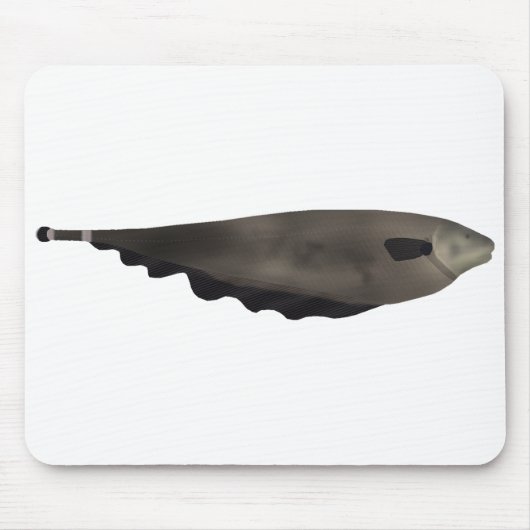 Black Ghost Mousepad (Vorne)