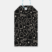 Black Ghosts Niedlich Vielen Dank Geschenkanhänger (Rückseite)