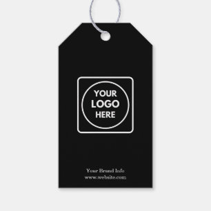 Black Gift Bag   Eigenes Firmenlogo Kleine Verpack Geschenkanhänger