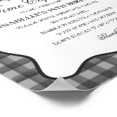 Black Gingham Little Boo Ghost Time Kapselspiel Poster (Ecke)