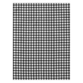 Black Gingham Tischdecke (Vorderseite)
