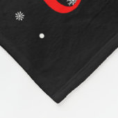 Black Girl Afro Santa Hat Merry Christmas African Fleecedecke (Ecke)