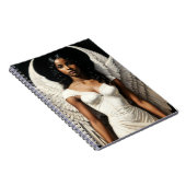 Black Girl Angel Notizblock (Rechte Seite)