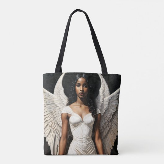 Black Girl Angel Tasche (Rückseite)