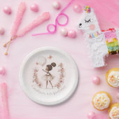 Black Girl Ballerina Birthday Paper Teller (Party)