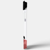 Black Girl Big Afro Pink Sonnenbrille Case-Mate iPhone Hülle (Rückseite / Links)