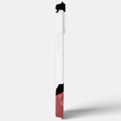 Black Girl Big Afro Pink Sonnenbrille Case-Mate iPhone Hülle (Rückseite / Rechts)