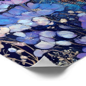 Black Girl Black Queen Fantasy Art Goddess Poster (Ecke)