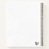 Black Girl Bucket List Spiral Notebook Notizblock (Rückseite)