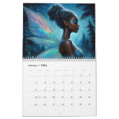 Black Girl Fairy Artwork Kalender (Jan 2026)