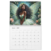 Black Girl Fairy Artwork Kalender (Mär 2027)