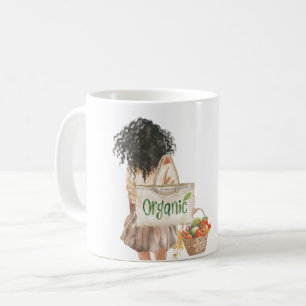 Black Girl Farmer's Market Bio Kaffeetasse