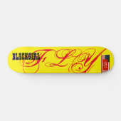 BLACK GIRL FLIY Skateboard, 7¾ Zoll Deck Skateboard (Horizontal)