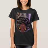 Black Girl God sagt, ich bin schwarze Melanin Gesc T-Shirt (Vorderseite)