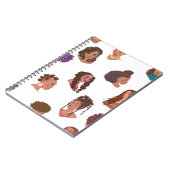Black Girl Hairstyles Notizblock (Linke Seite)