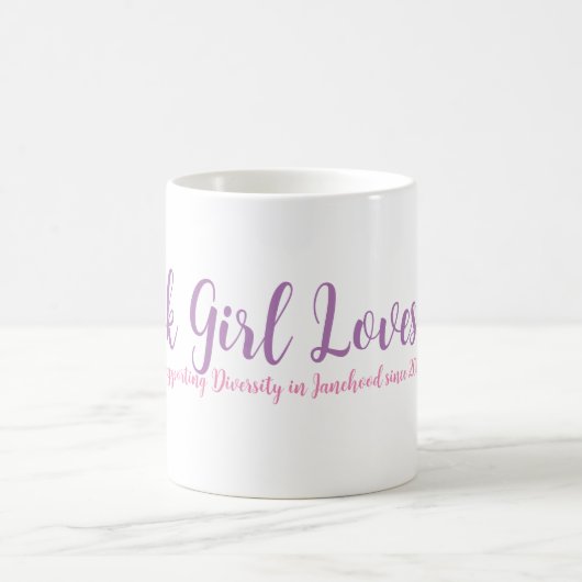 Black Girl Lieben Jane Classic Tasse (Mittel)