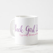 Black Girl Lieben Jane Classic Tasse (Vorderseite Links)