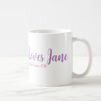 Black Girl Lieben Jane Classic Tasse