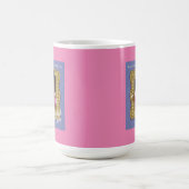 Black Girl Lieben Tasse lila mit Pink BG (Mittel)