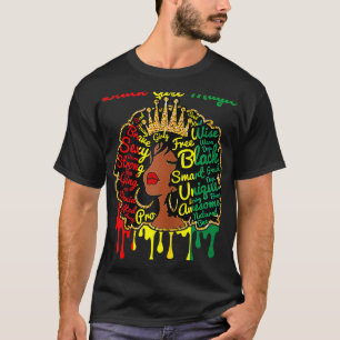 Black Girl Magic Afrikanischer Juneteenth Freed T-Shirt