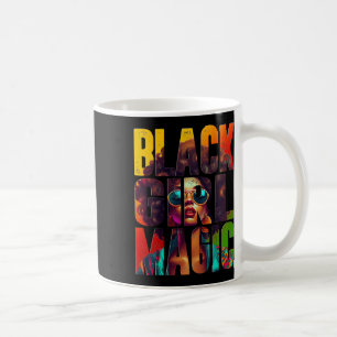 Black Girl Magic Afro American Queen Black Kaffeetasse
