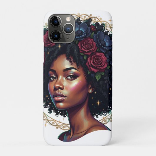 Black Girl Magic Afro Diva Case-Mate iPhone Hülle (Rückseite)