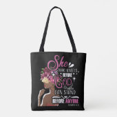 Black Girl Magic Afro Women Tasche (Rückseite)