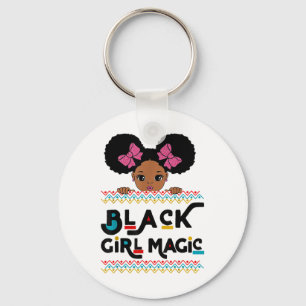 Black Girl Magic Afroamerikanisch Melanin Kinder T Schlüsselanhänger