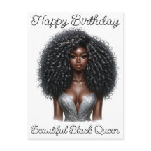 Black Girl Magic Birthday Sista Melanin Frau