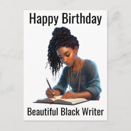 Black Girl Magic Birthday Sista Melanin Frau Postkarte