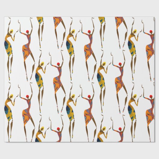 Black Girl Magic Geschenkpapier (Flach)