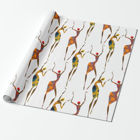 Black Girl Magic Geschenkpapier (Ungerollt)