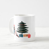 Black Girl Magic Holiday Kaffeetasse (Vorderseite Links)