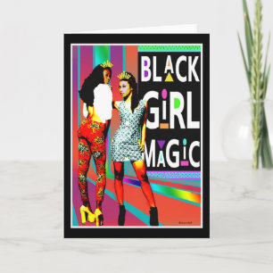 Black Girl Magic — Immer eine Königin Karte